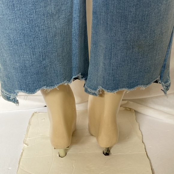 DEMOCRACY Jeans Women Tummy Control Size 6 Scalloped Hem Vintage Light Blue NWOT - Picture 9 of 10